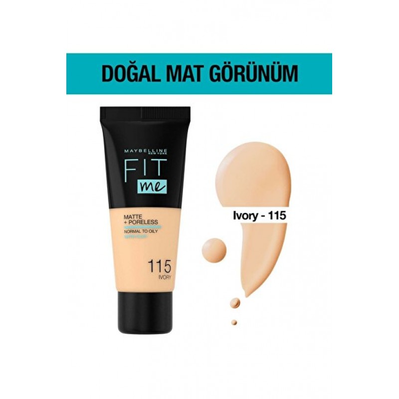 Maybelline New York Fit Me Matte and Poreless IVOR...