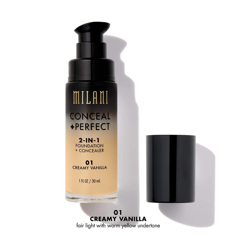 Milani - Foundation 2in1 - 01 Creamy 01 Vanilla - ...